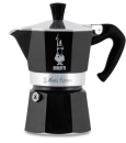 Espressokocher Moka Express Color schwarz 1 Tasse